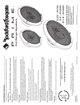 Rockford Fosgate R1653 User manual