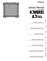 Roland CUBE  20XL Owner's manual