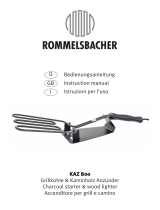 Rommelsbacher KAZ 800 Owner's manual