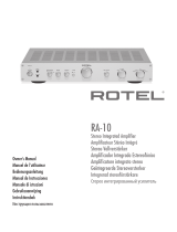 Rotel RA-10 User manual