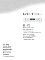 Rotel RT-1570 User manual
