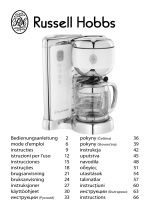 Russell Hobbs 14742-56 Glass Touch Kaffeemaschine User manual