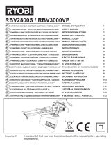 Ryobi RBV3000VP User manual