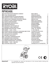 Ryobi RPW2400 Owner's manual