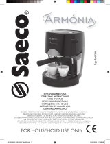 Saeco Coffee Makers SIN024X User manual