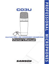 Samson C03U User manual