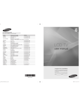 Samsung LE22A656 User manual