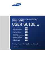Samsung NP270E4V User manual