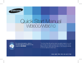 Samsung WB610 Quick start guide