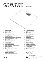 Sanitas SGS 03 Owner's manual