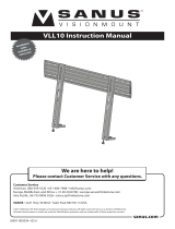 Sanus VLL10-B1 User manual