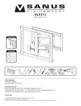 Sanus Systems VLF311 Owner's manual