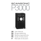 Scansonic P3000 User manual