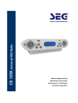 Seg CR 105K Owner's manual