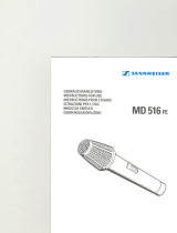 Sennheiser MD 516 FE User manual