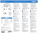 Sharper Image Bose® SoundLink® on-ear Bluetooth headphones  User manual