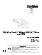 Shindaiwa 280TCS User manual