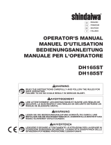 Shindaiwa DH165ST User manual