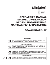Shindaiwa SBA-AHS2422-LW User manual