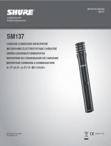 Shure SM137 User guide