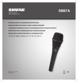 Shure SM87A User guide