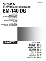 Sigma EM-140 User manual