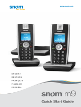 Snom M9 User manual