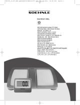 Soehnle Comfort XXL Operating instructions