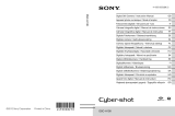 Sony Série Cyber Shot DSC-H100 User manual