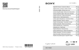 Sony Cyber Shot DSC-HX300 User manual