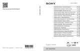 Sony Cyber Shot DSC-HX50 User manual