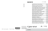 Sony Cyber-Shot DSC W610 User guide