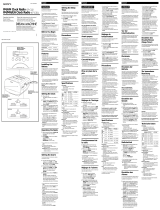 Sony ICF-C111 User manual