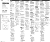 Sony ICF-C211L Owner's manual