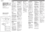 Sony Dream Machine ICF-C390L User manual
