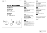 Sony DR BT22iK - Headphones - Semi-open User manual