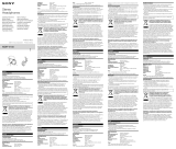 Sony MDR-V150 User manual