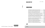 Sony α NEX 6 Owner's manual