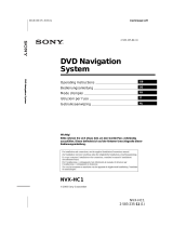 Sony NVX HC1 User manual