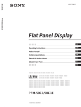 Sony PFM-50C1 User manual