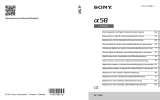 Sony Série SLT-A58 User manual