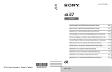 Sony SLT-A37 User manual