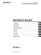 Sony SU-WL51 Owner's manual