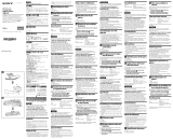 Sony TGA-1 User manual