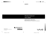 Sony VGPWKB5 - VAIO Wireless Keyboard User manual