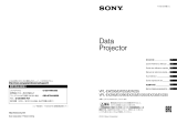 Sony VPL-EX295 Specification