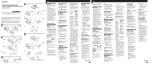 Sony WM-GX552 User manual