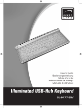 SPEEDLINK Illuminated USB-Hub Keyboard User guide