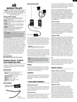 Spektrum Aircraft Telemetry JetCat Sensor User manual