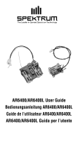 Spektrum AR6400L DSM2 6 Channel Ultra Micro Receiver User guide